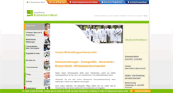 Desktop Screenshot of evkwesel.de